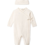 Embossed Diamond Wrap Baby Stretchie