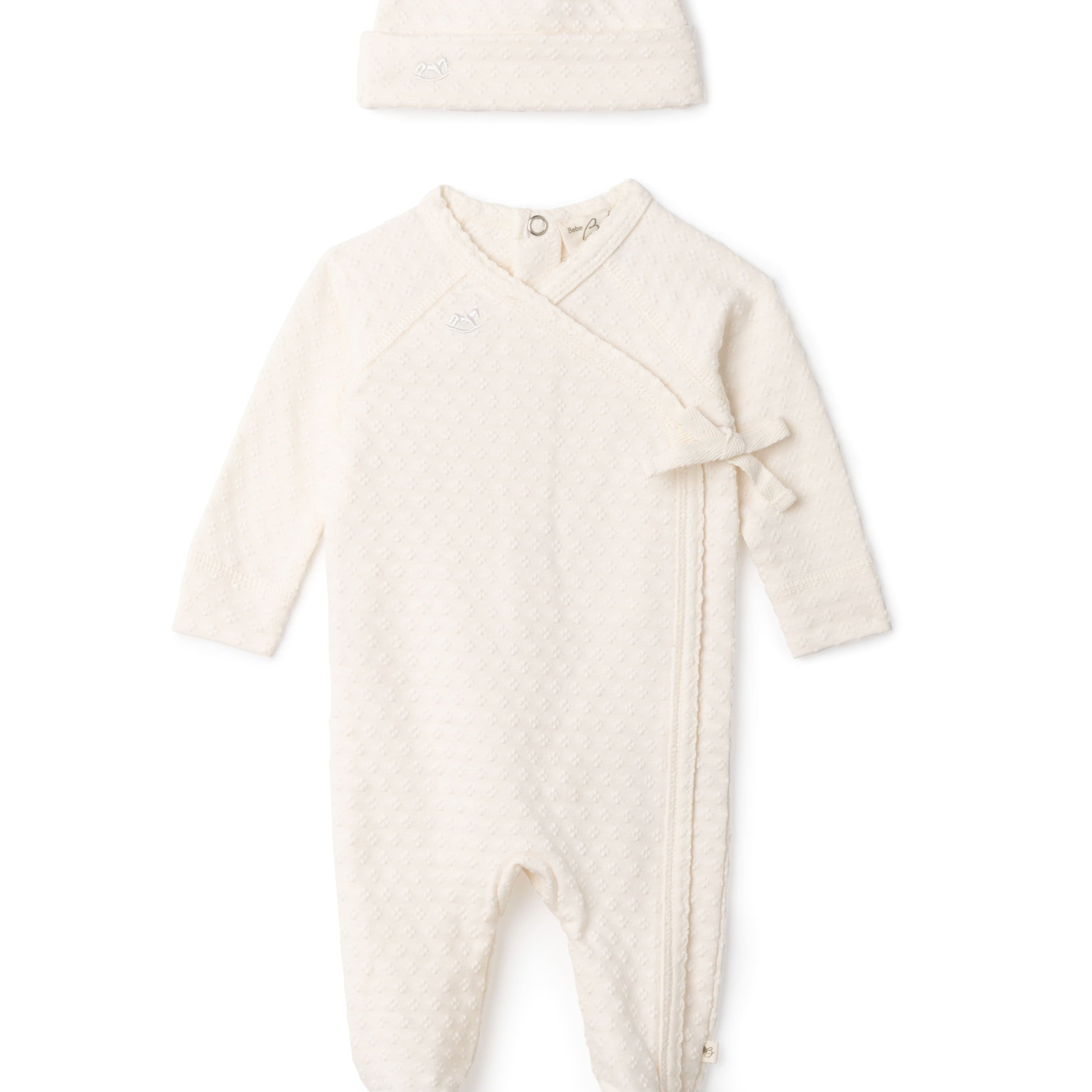 Embossed Diamond Wrap Baby Stretchie