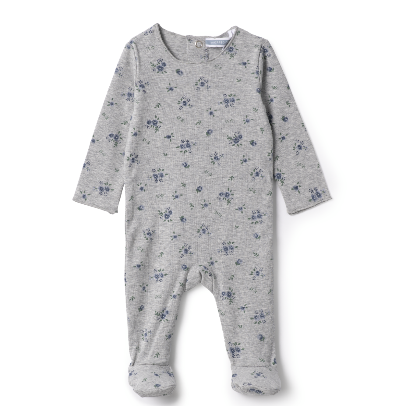 Babys Floral Print Stretchie