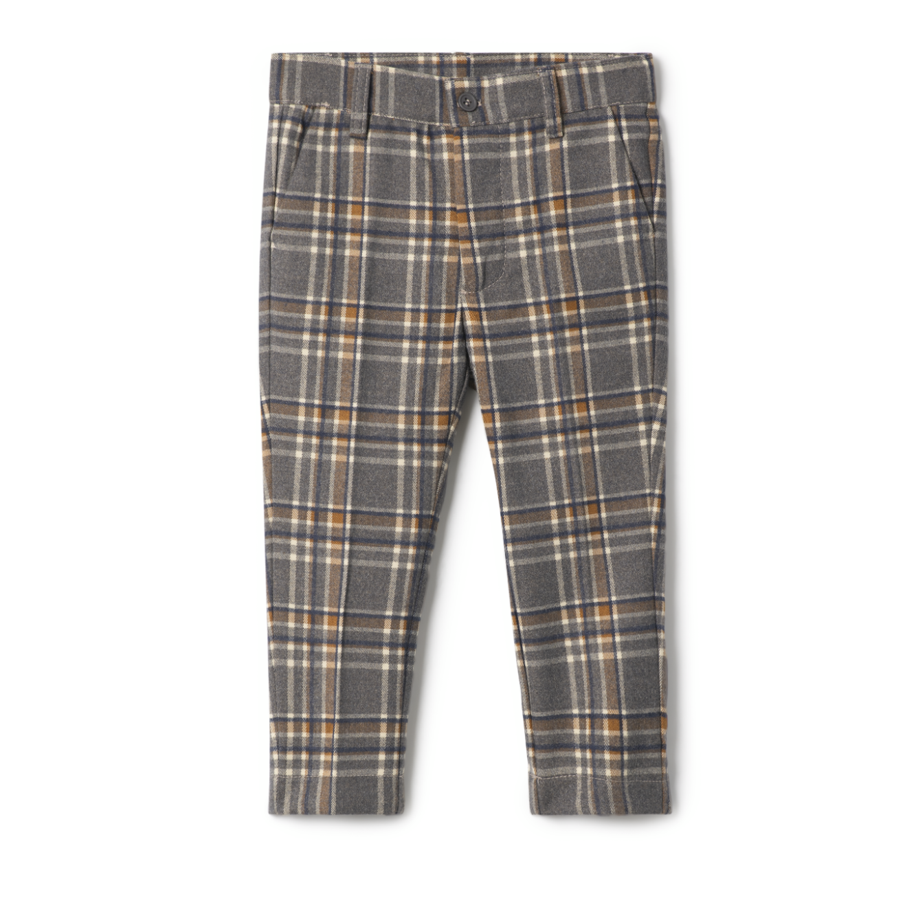 Plaid Boys Long Pants