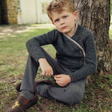 Knit Wrap Boy Sweater