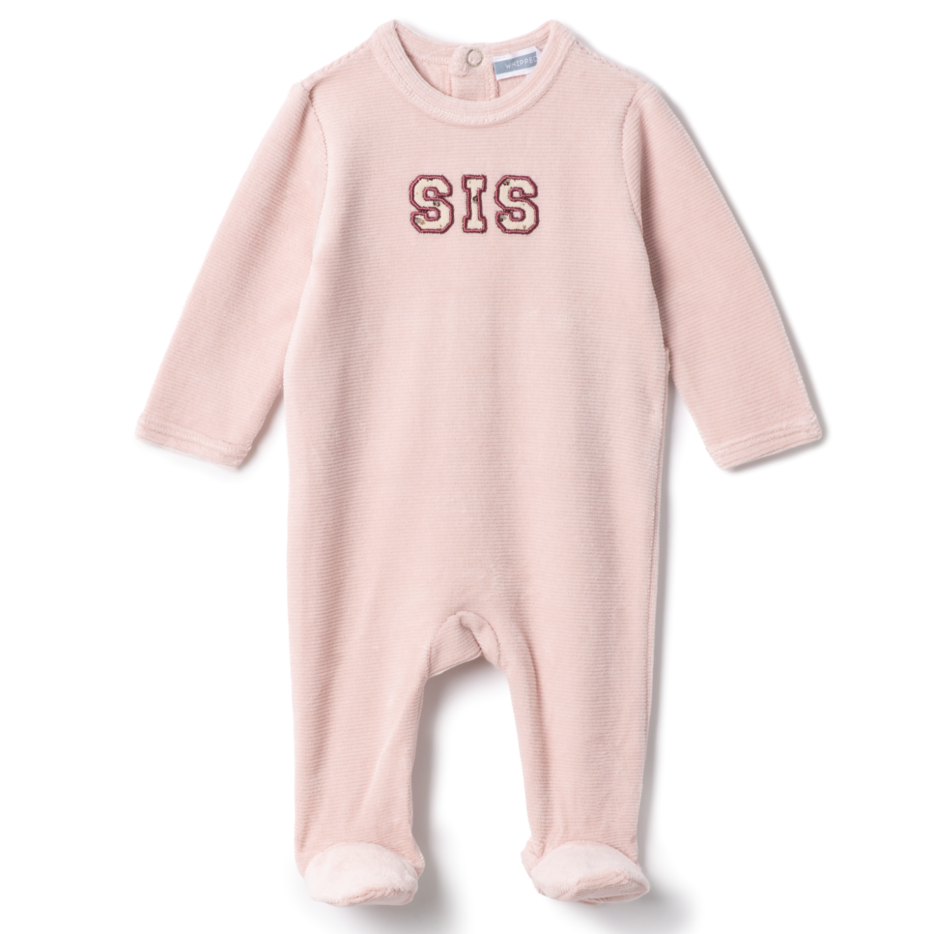 Baby Bro And Sis Velour Onesie