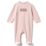 Baby Bro And Sis Velour Onesie