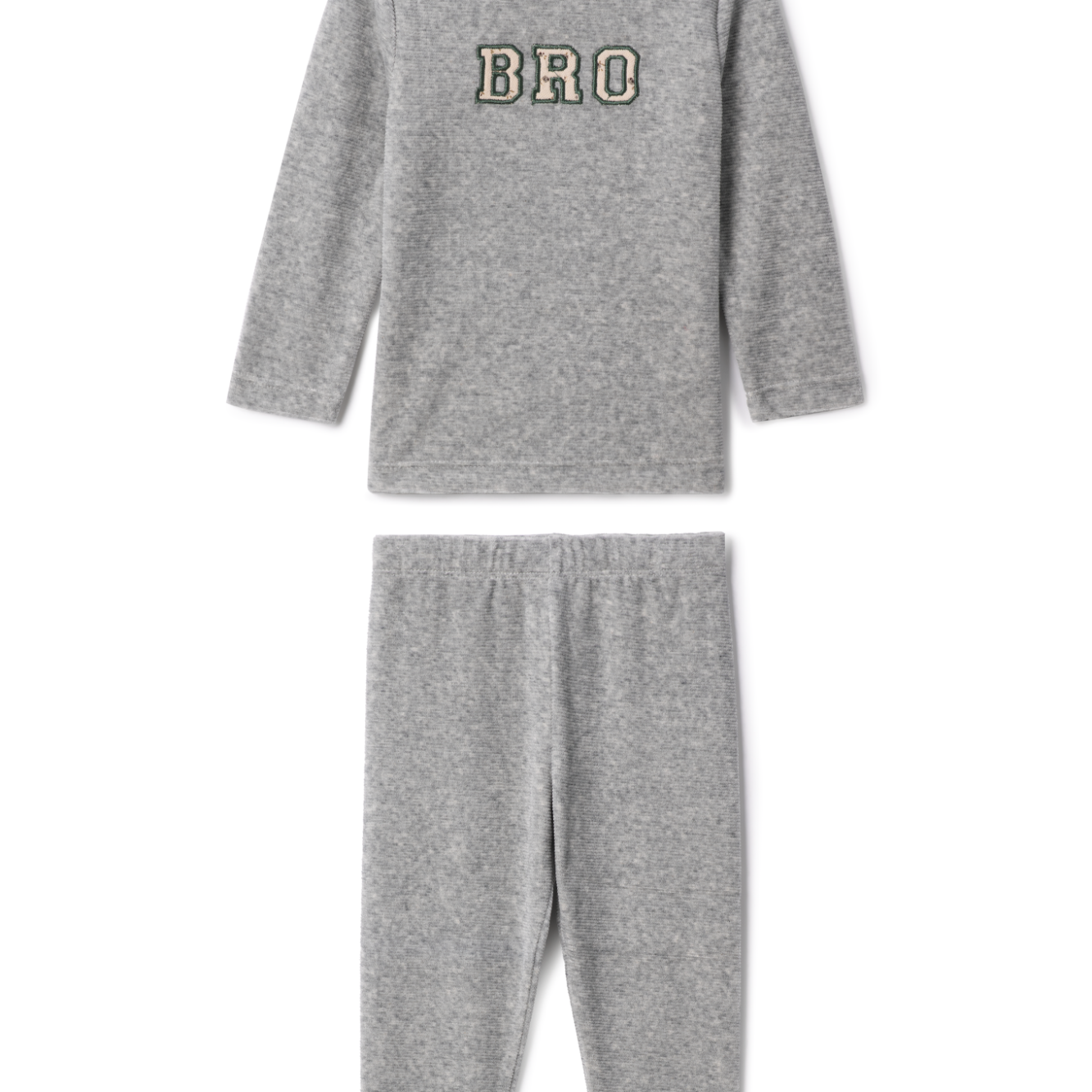 Bro And Sis Cotton Velour 2 PCS