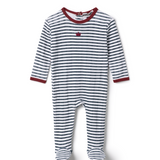 Baby Stripe Pointelle Onesie