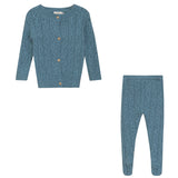 Baby Mix Cable Knit Cardigan2 PCS