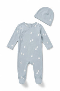 Bunnies Print footie