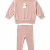 Velour Bunnies 2 Piece Set