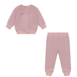 Heart French Fleece 2-Piece Set