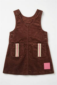 Corduroy A-Line Jumper Dress