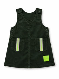 Corduroy A-Line Jumper Dress