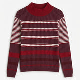 Top With Knit Rib