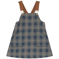 Plaid Denim Jumper
