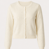 Cherry Textured Knit Cardigan