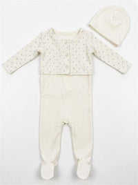 Footie, Cardigan & Hat Set Boys