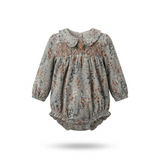 Floral Smocked Bubble