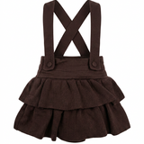 Knit Ruffle Overall