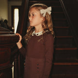 Peter Pan Collar Knit Sweater