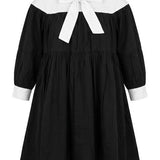 Smocked Yoke Bow Dress