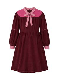 Smocked Yoke Bow Dress