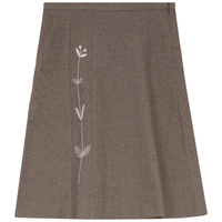 Embroidered Woven Skirt