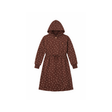 Polka Dot Hooded Dress