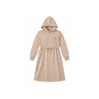 Polka Dot Hooded Dress