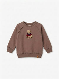 Hook Stitch Bear Sweatshirt