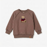Hook Stitch Bear Sweatshirt