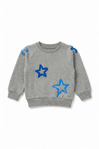 Star Print Sweatshirt