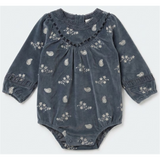 Embroidered velour Bubble