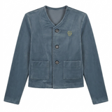 Velour Blazer