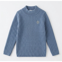 Mock Neck Rib Knit Top