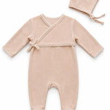 Velour Wrap Footie