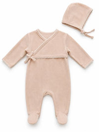 Velour Wrap Footie