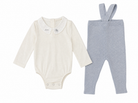 Knit Overall Set