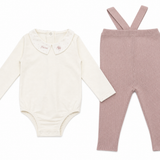 Knit Overall Set