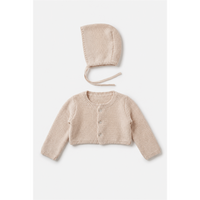 Knit Cardigan set