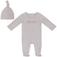 Stripe Footie