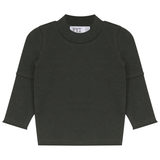 Low Mock Neck Top