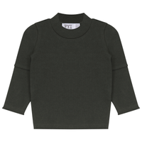Low Mock Neck Top