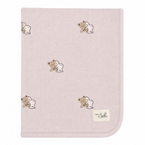 Bear & Bunny Print Blanket