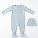 Little Puff Print Footie