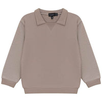 French Fleece Spandex And Corduroy Sweatshirt