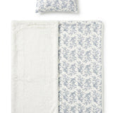Gauze And Fur Blanket And Pillow Set