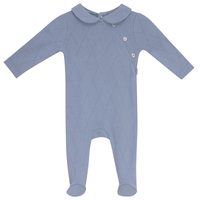 Pointelle Diamond Footie