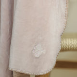 Honeybee, Flower & Rolling Horse Velour Blanket