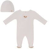 Honeybee, Flower & Rolling Horse Velour Footie