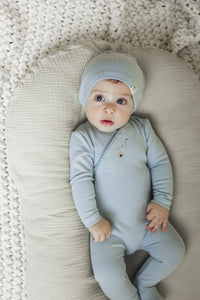 Honeybee, Flower & Rolling Horse Cotton Spandex Footie