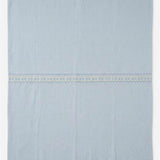 Cherry Embroidered  Knit Blanket